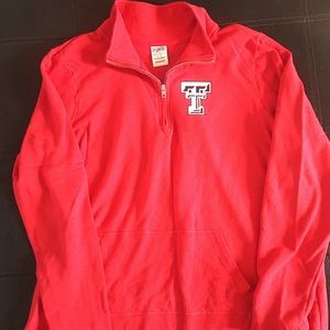 Pink Texas Tech Sweater